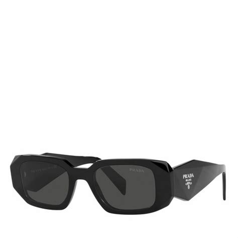 prada sonnenbrille pr rs 45520 schwarz|Prada PR 17WS S (49 .